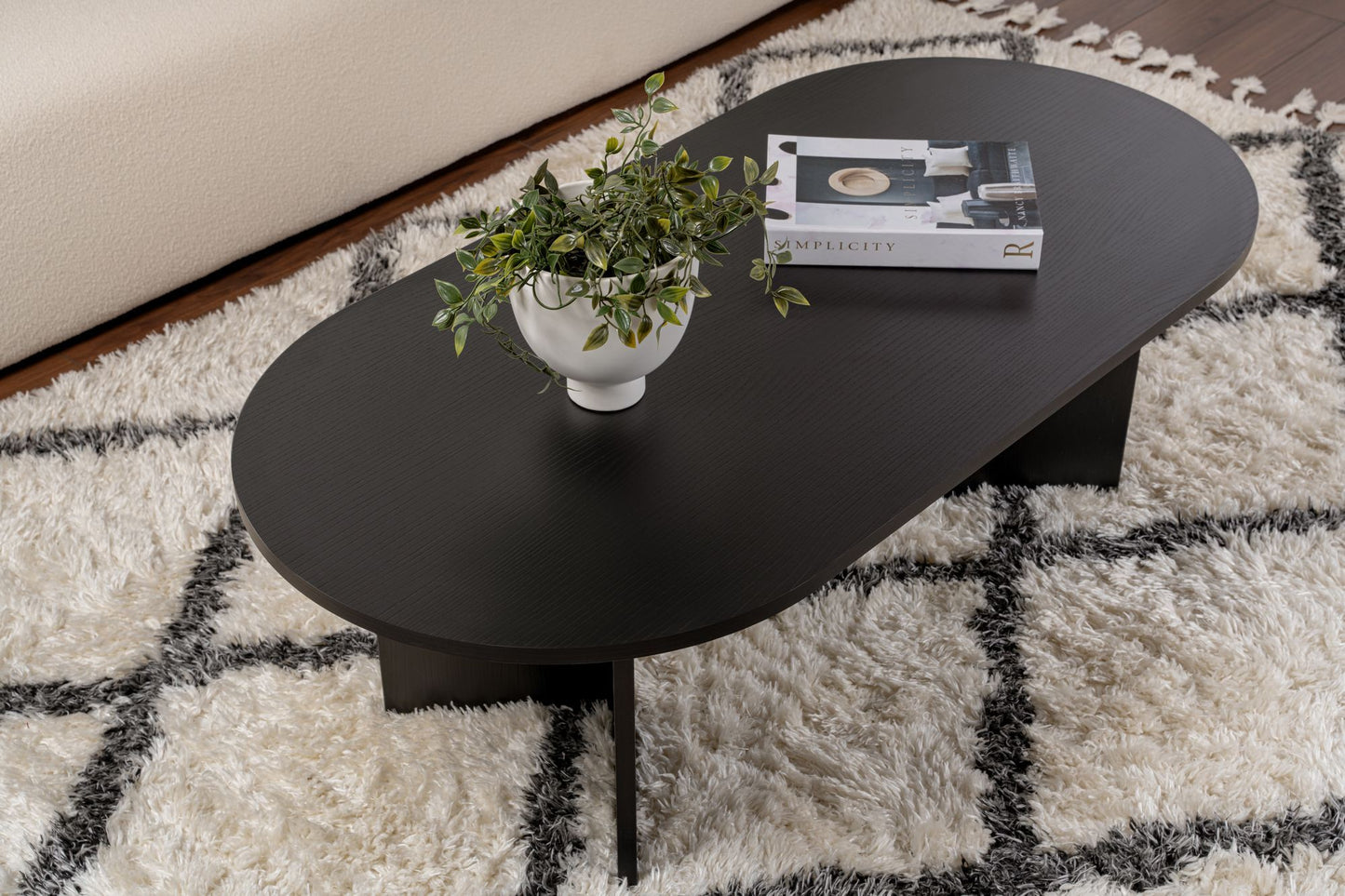 Sable Soffbord 119x60 cm - Wood Black