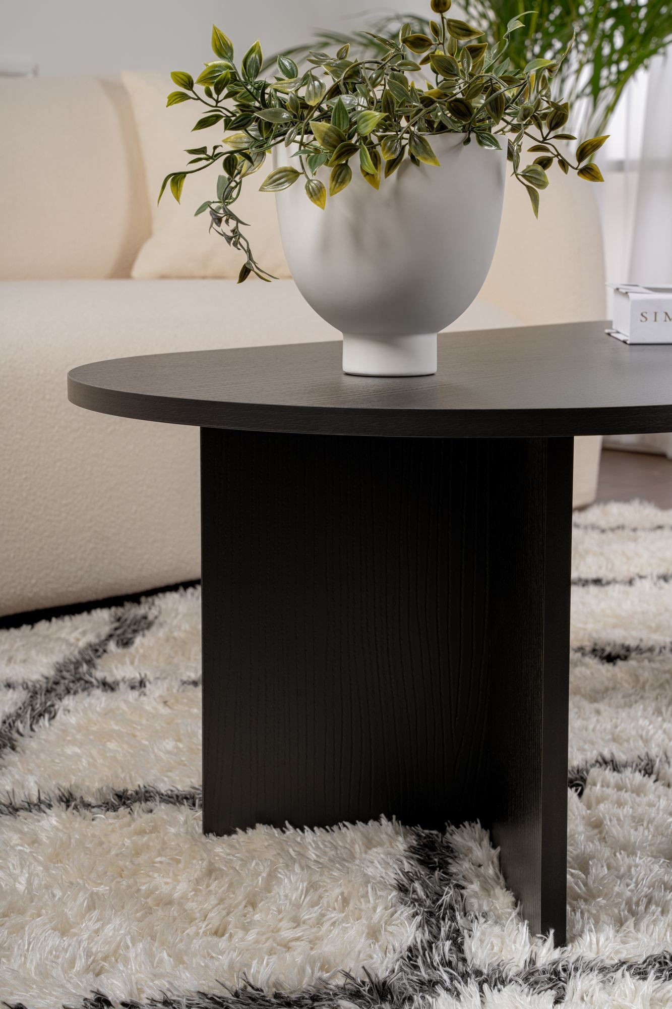 Sable Soffbord 119x60 cm - Wood Black