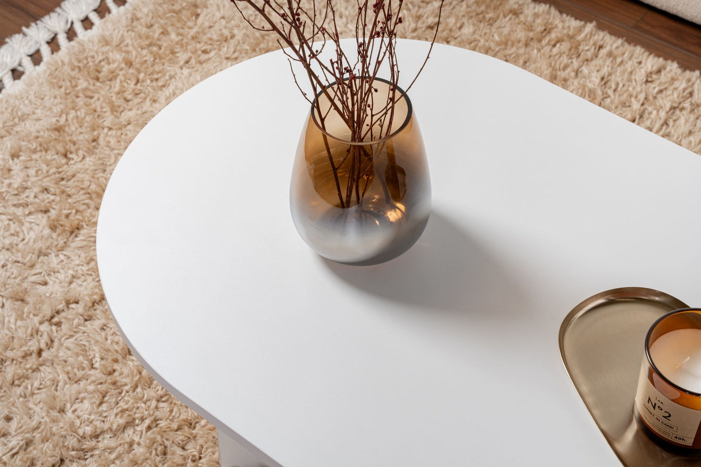 Sable Soffbord 119x60 cm - White