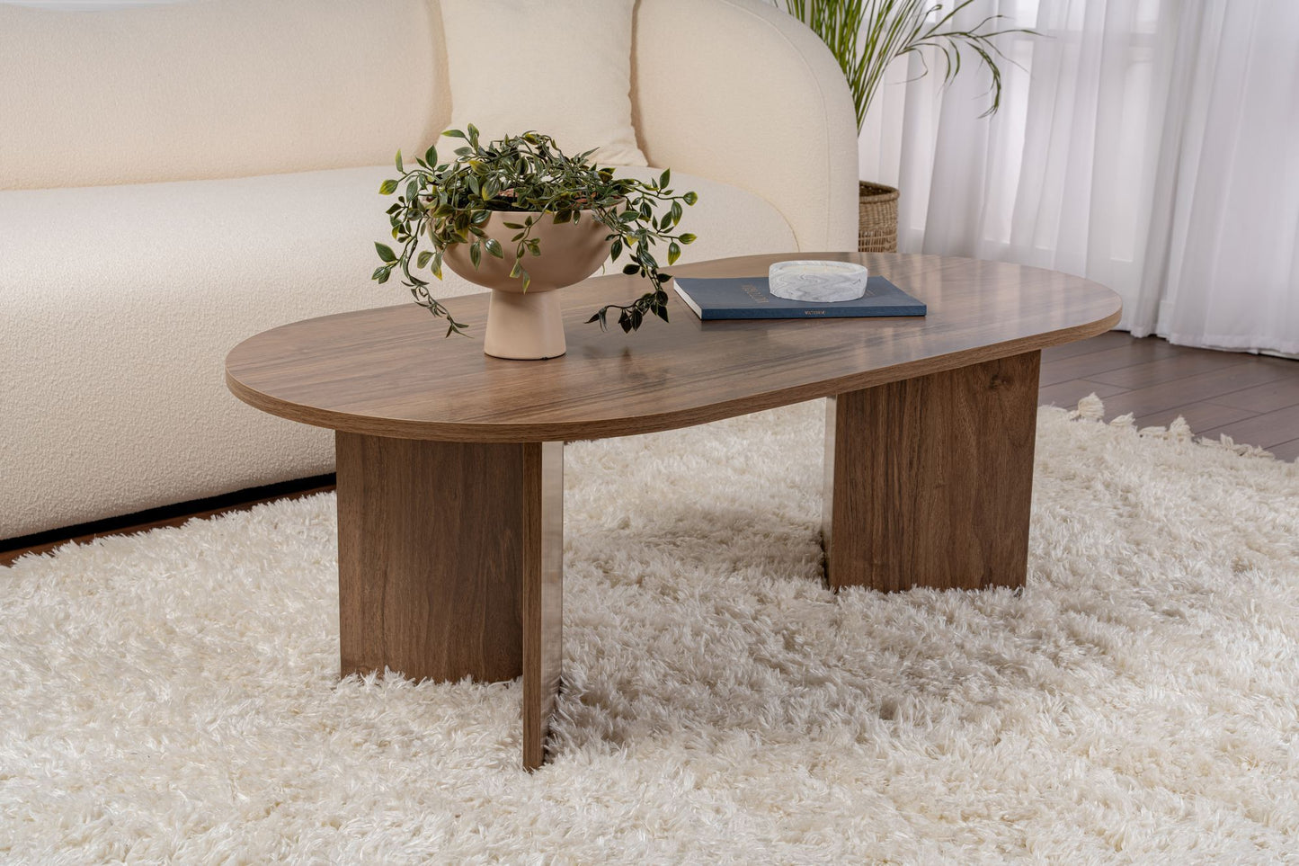 Sable Soffbord 119x60 cm - Venezia Walnut