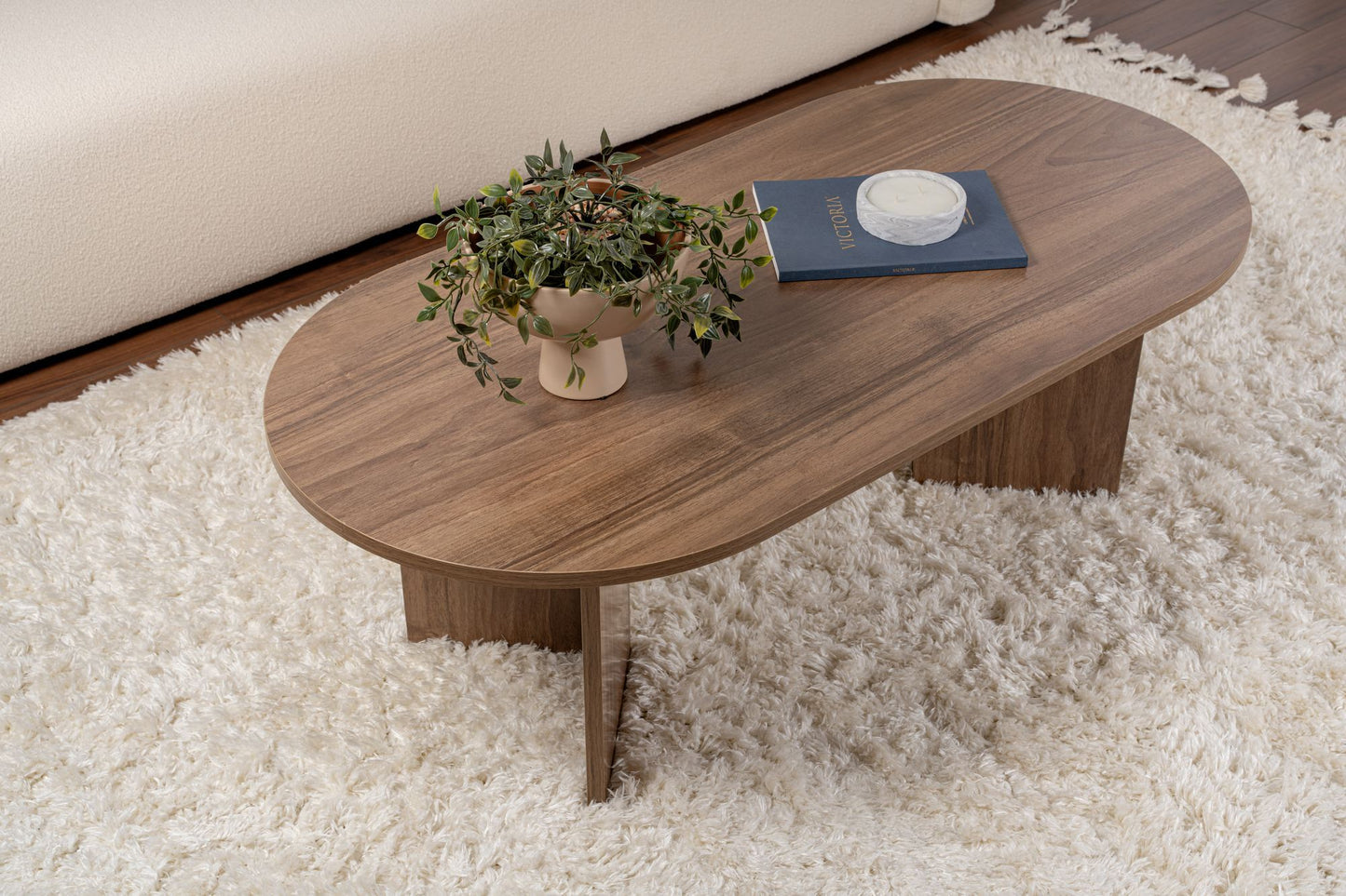 Sable Soffbord 119x60 cm - Venezia Walnut