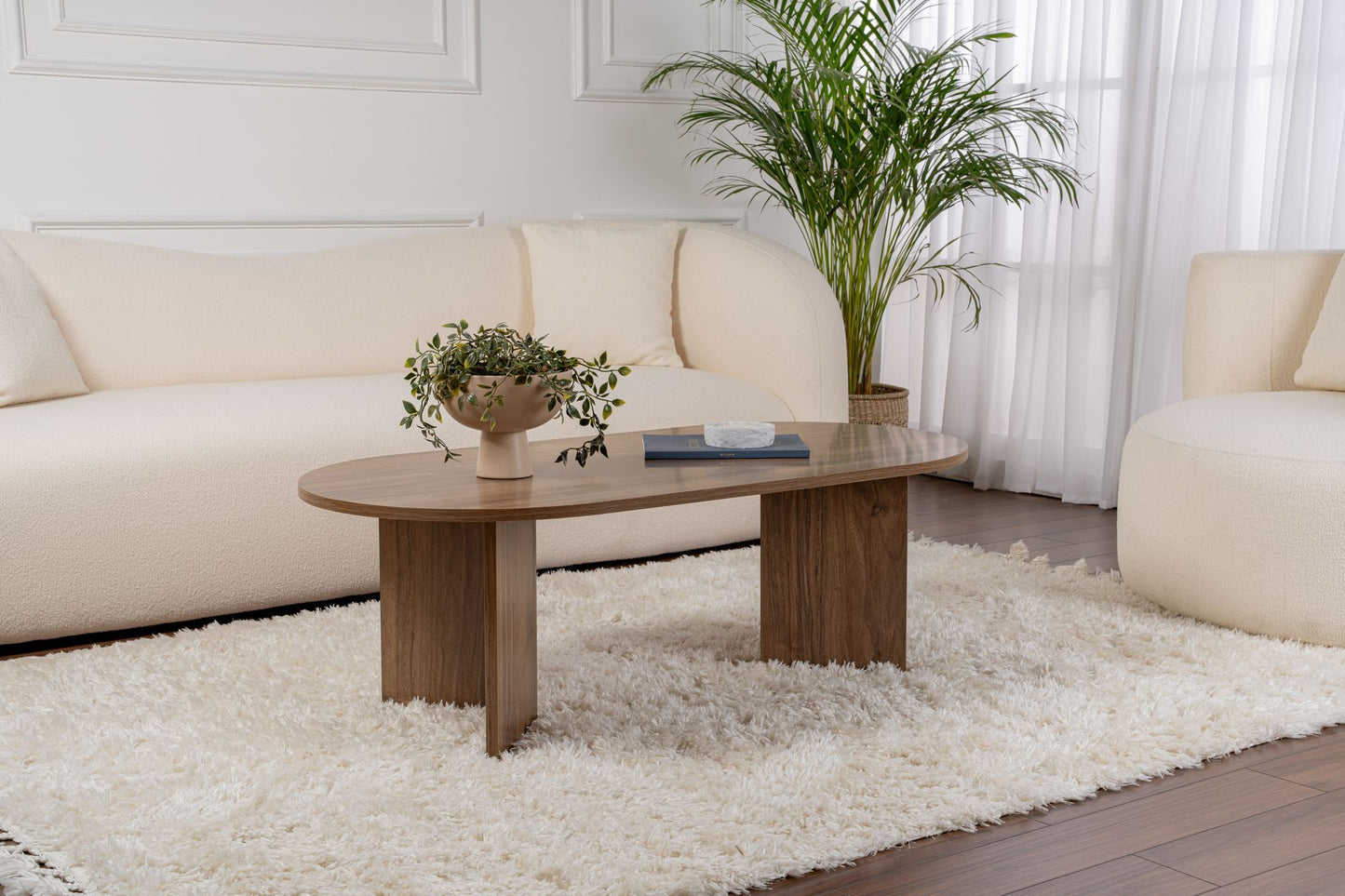 Sable Soffbord 119x60 cm - Venezia Walnut