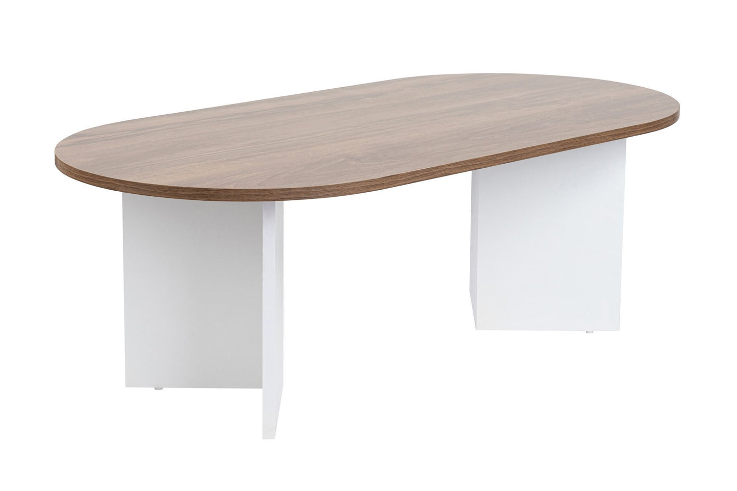 Sable Soffbord 119x60 cm - Venezia Walnut, White