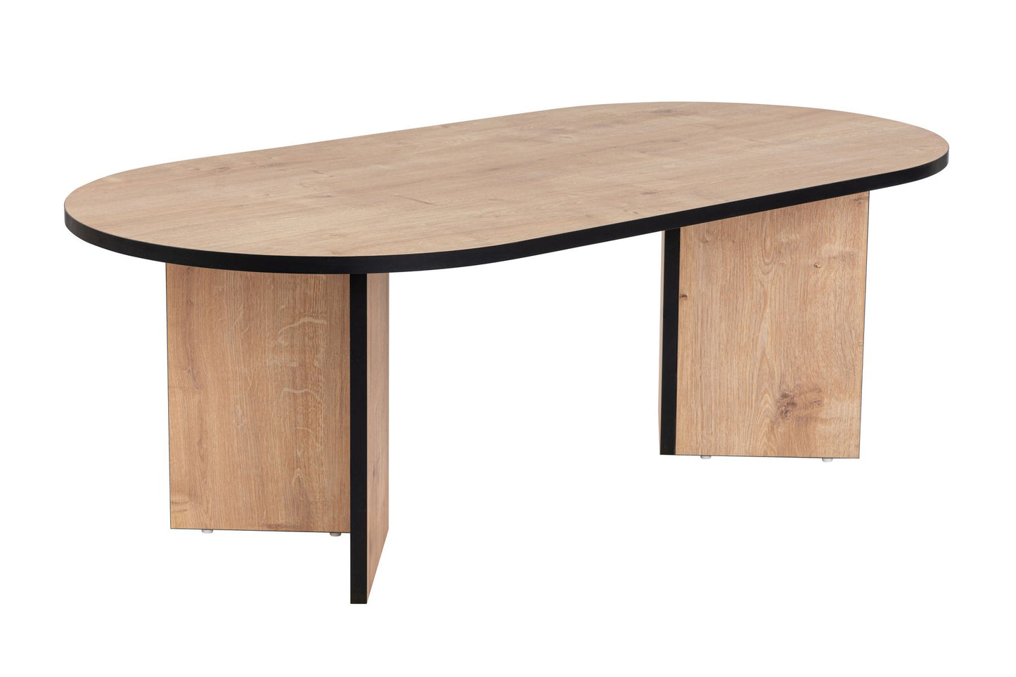 Sable Soffbord 119x60 cm - Sapphire Oak, Black