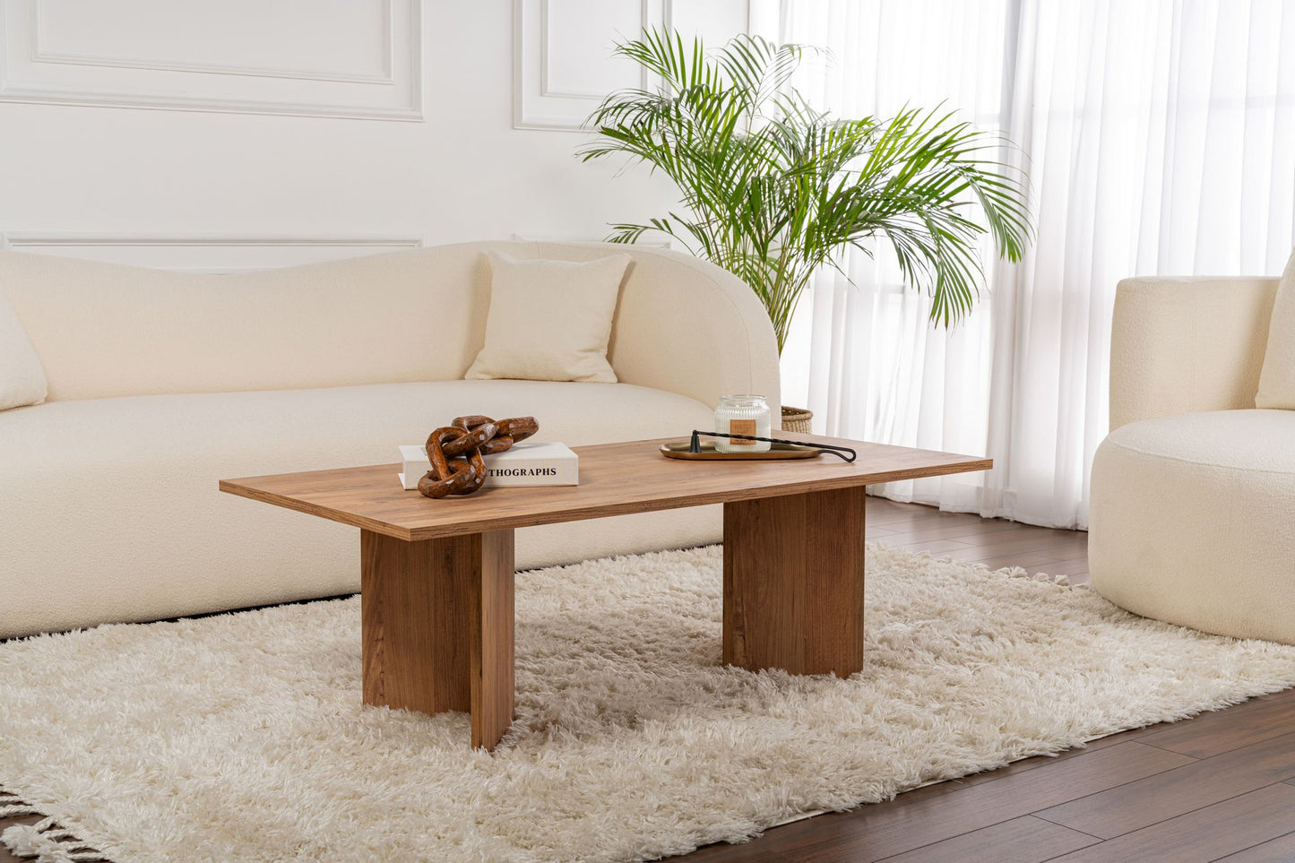 Sabin Soffbord 119x60 cm - Atlantic Pine