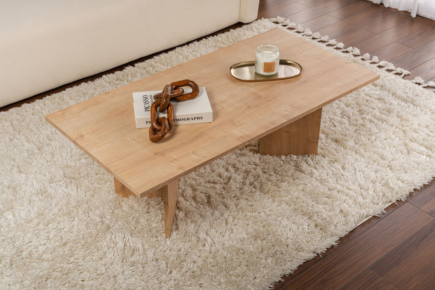 Sabin Soffbord 119x60 cm - Sapphire Oak