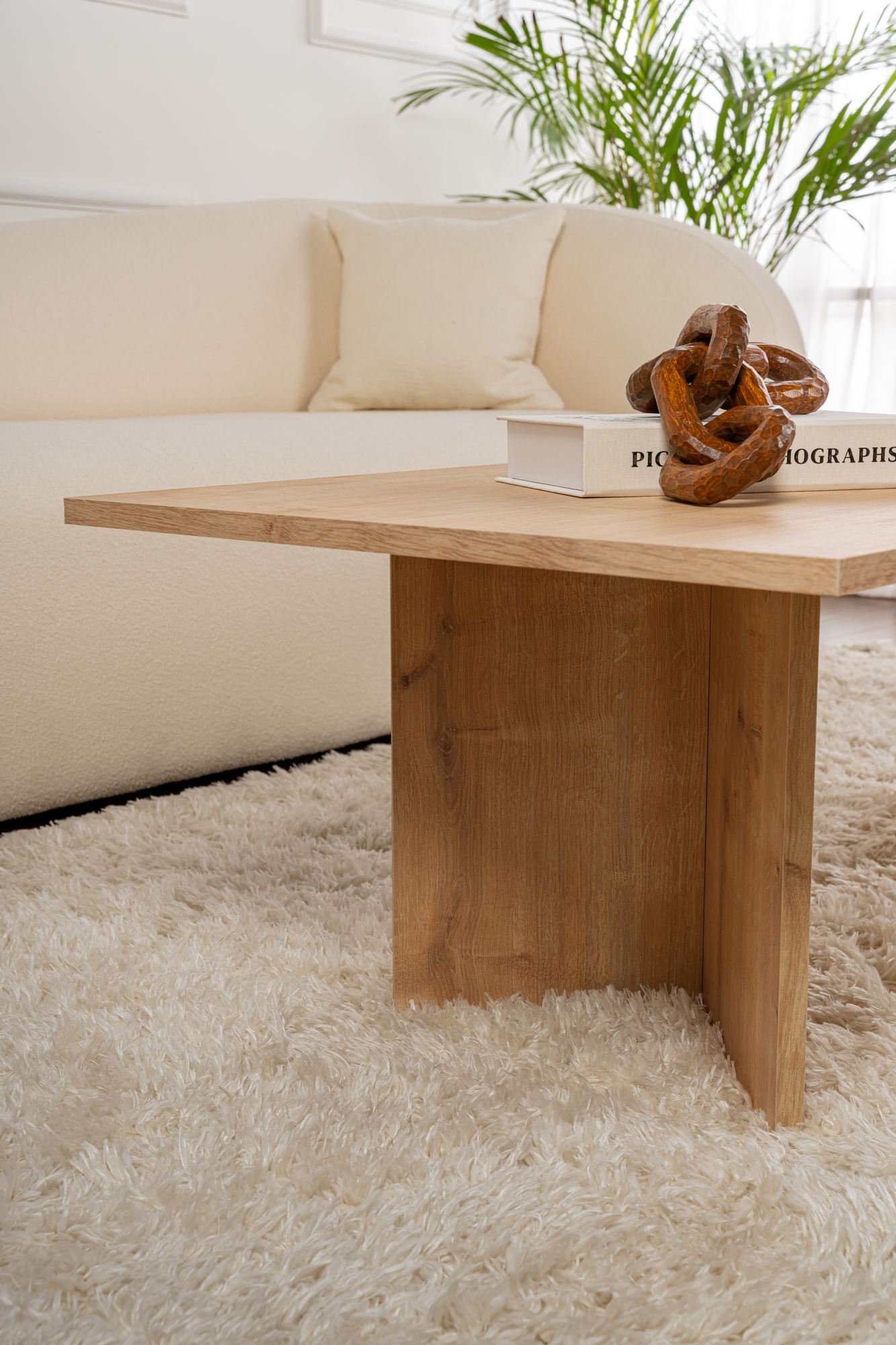 Sabin Soffbord 119x60 cm - Sapphire Oak