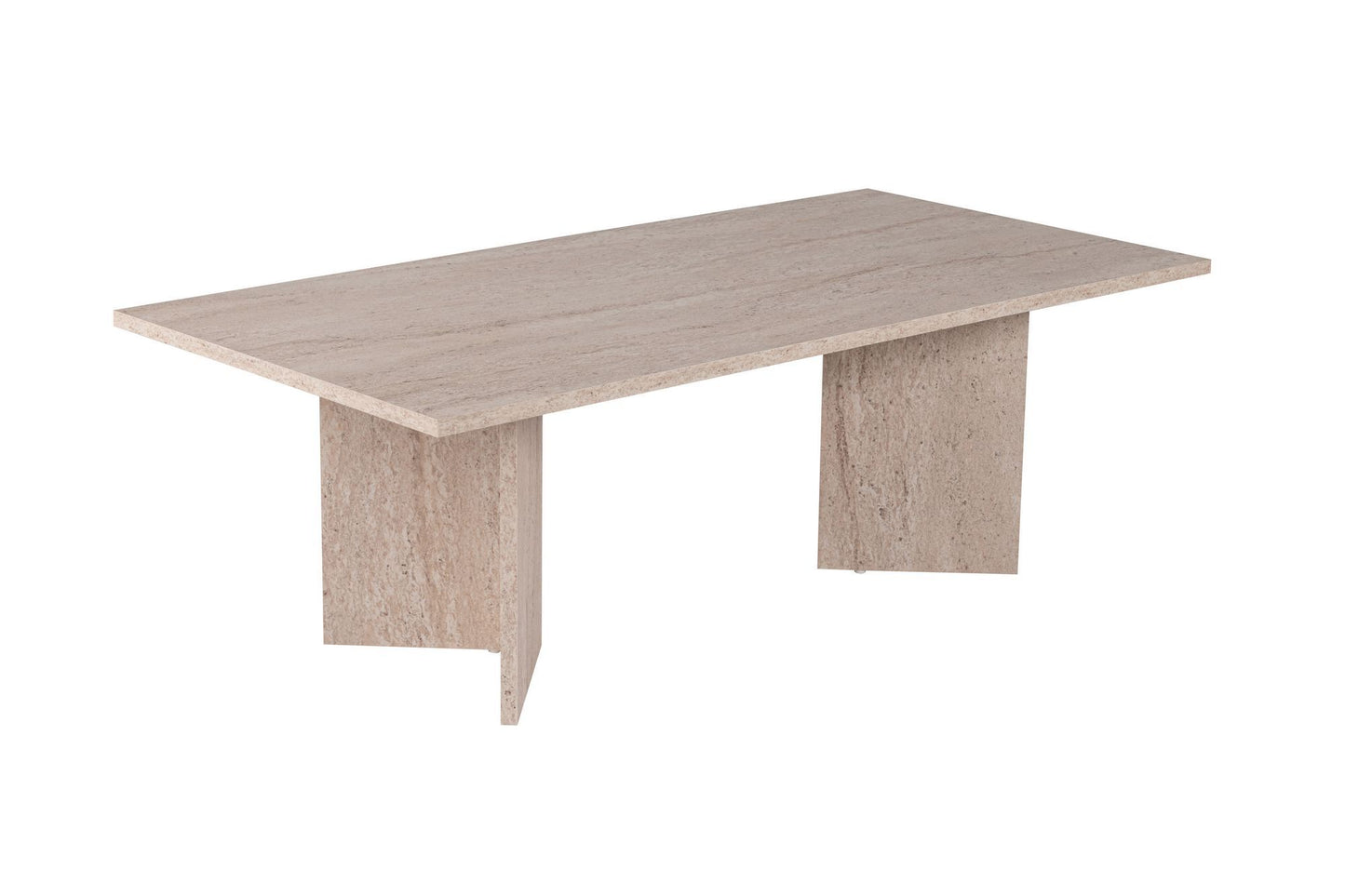 Sabin Soffbord 119x60 cm - Travertine