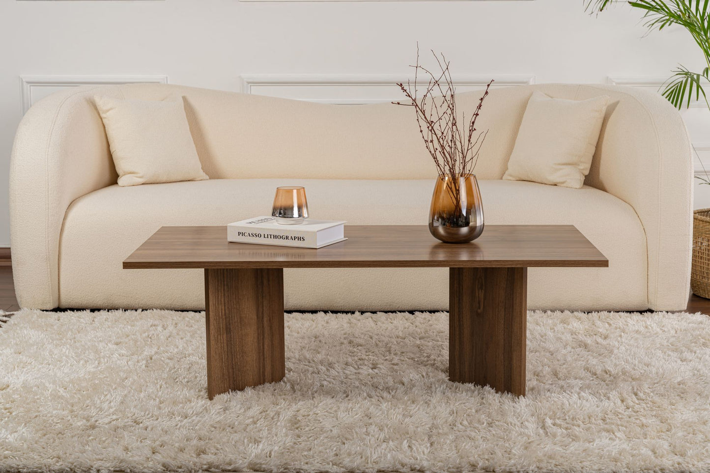 Sabin Soffbord 119x60 cm - Venezia Walnut