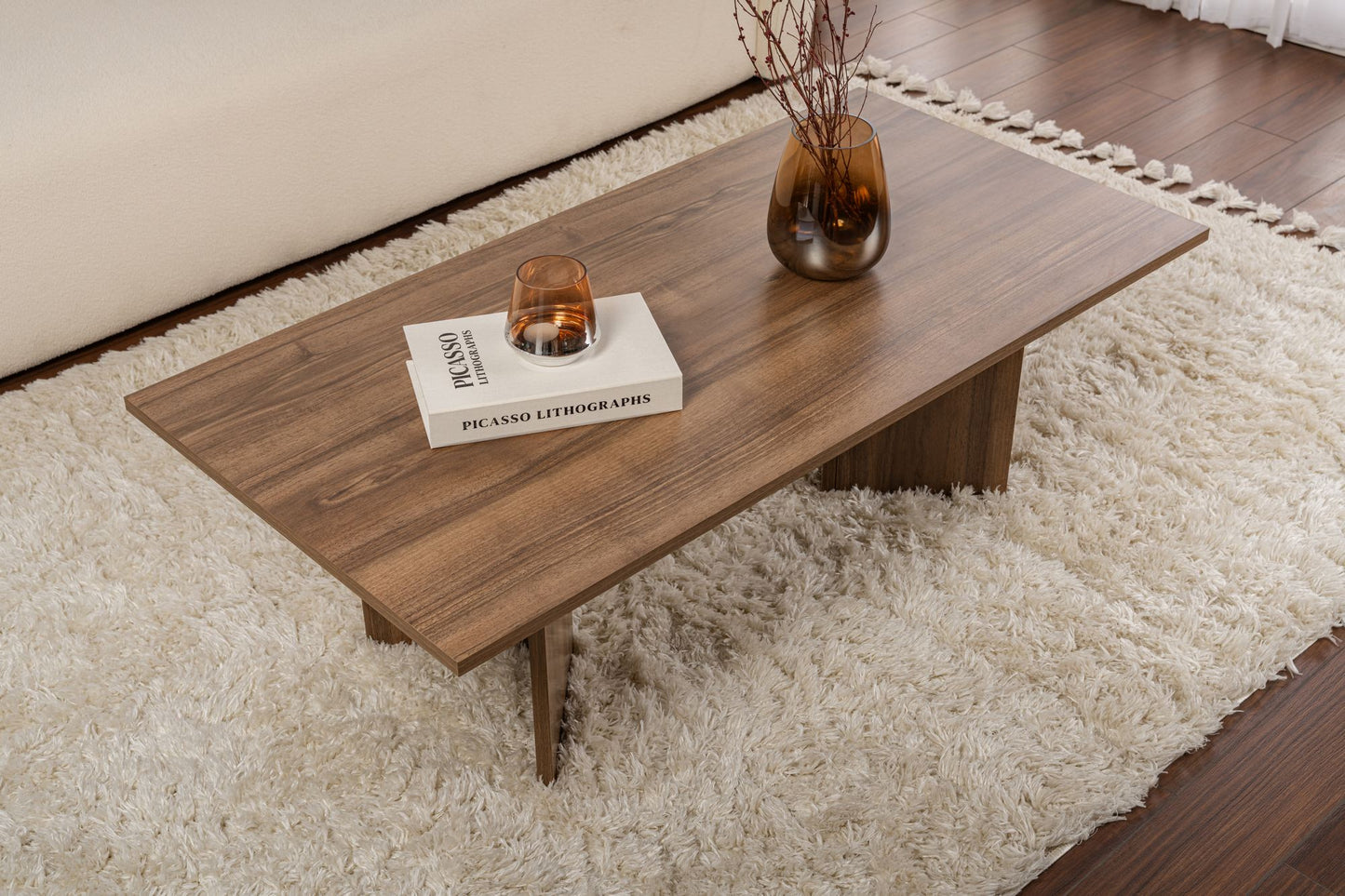 Sabin Soffbord 119x60 cm - Venezia Walnut