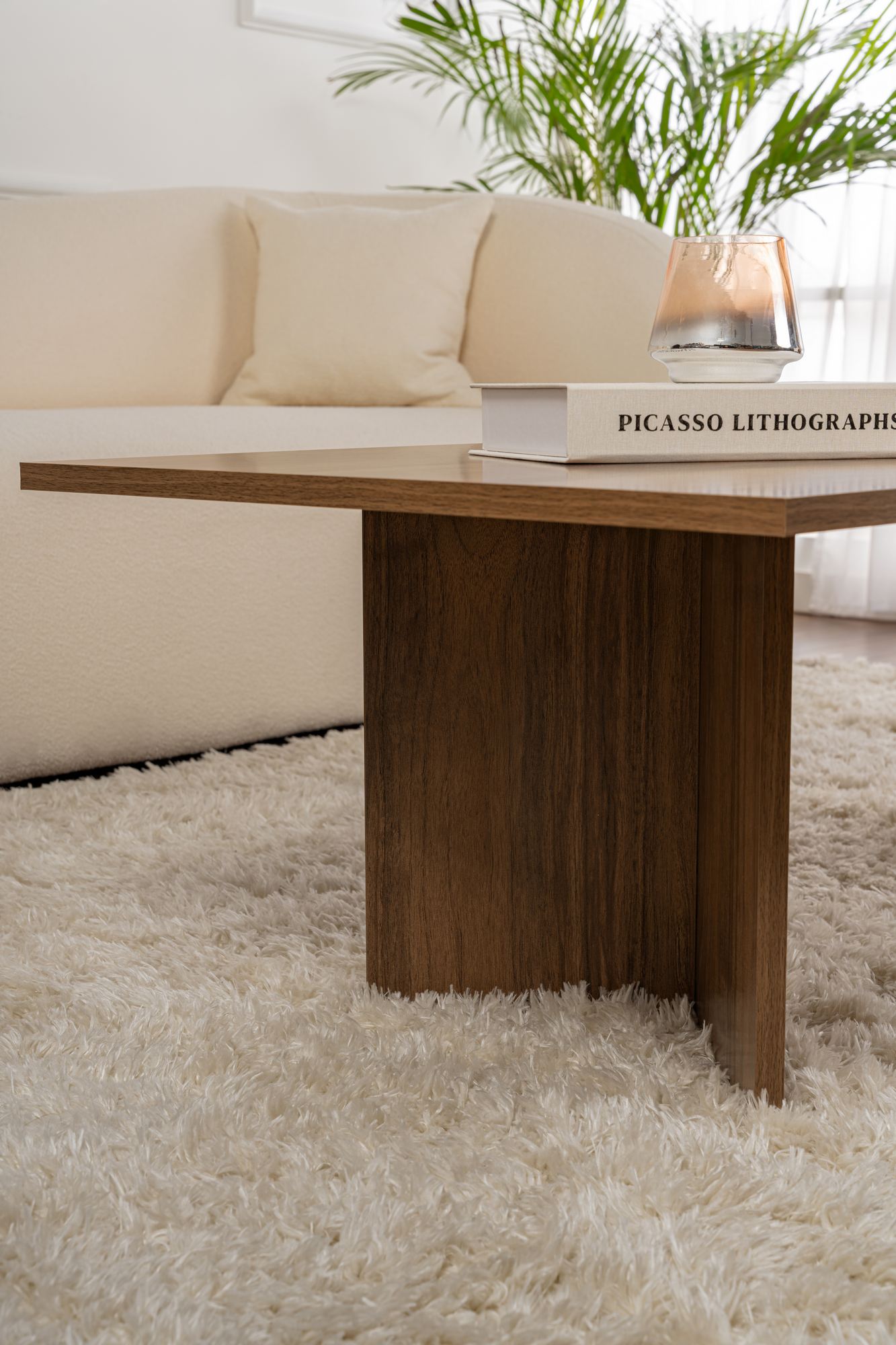 Sabin Soffbord 119x60 cm - Venezia Walnut