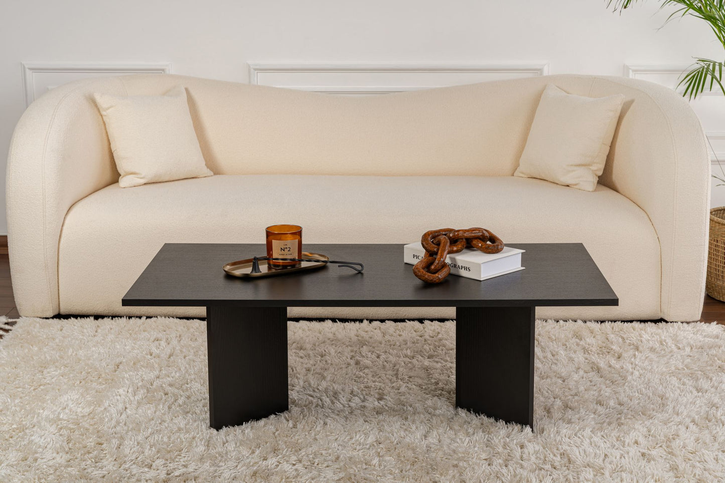 Sabin Soffbord 119x60 cm - Wood Black