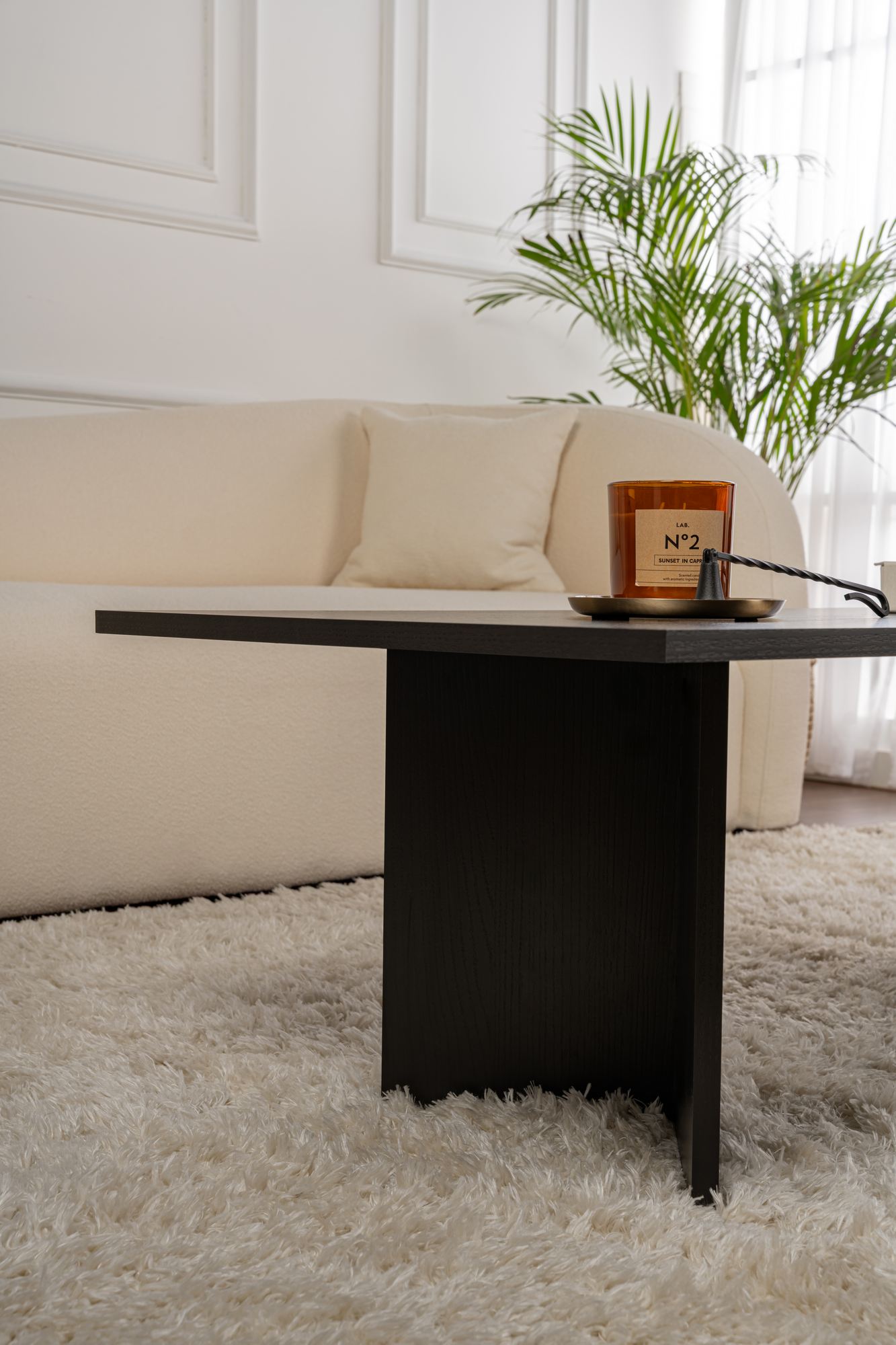 Sabin Soffbord 119x60 cm - Wood Black