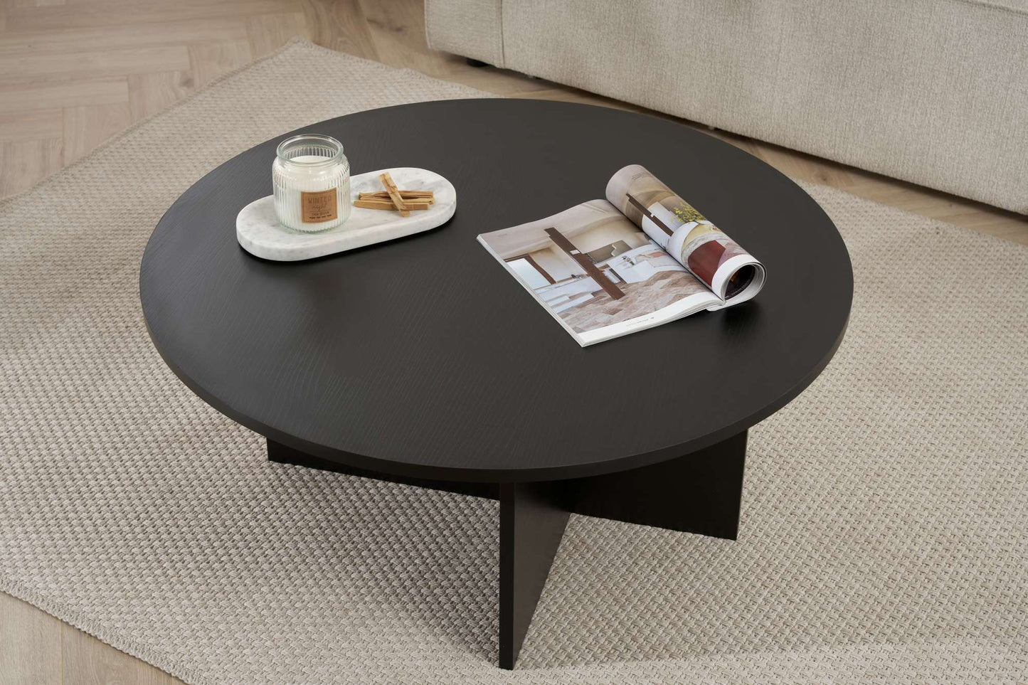 Soleil Soffbord 90 cm - Wood Black