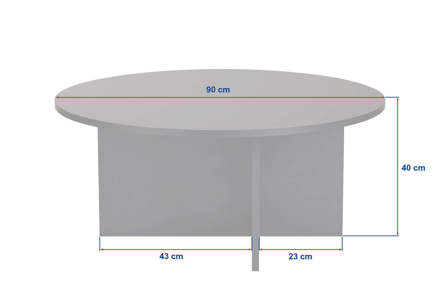 Soleil Soffbord 90 cm - Wood Black