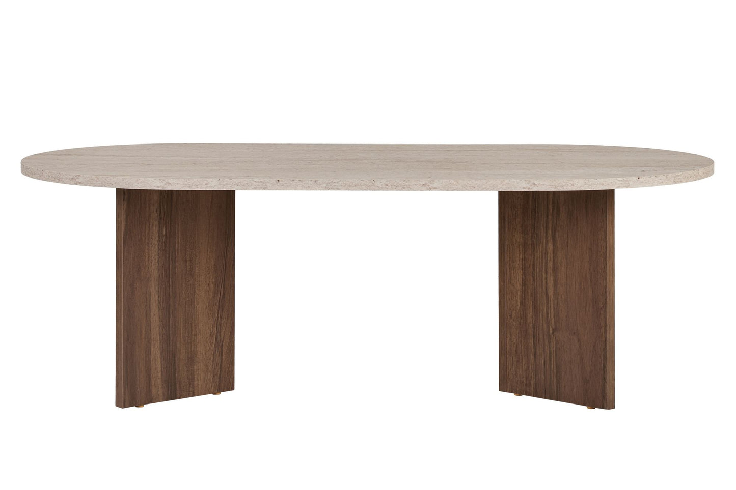 Sable Soffbord 119x60 cm - Travertine, Walnut
