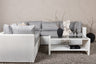 Amazon Hörnsoffgrupp – Bord: H:46 L:110 W:60 Soffa: D:87 H:65 W:249x249