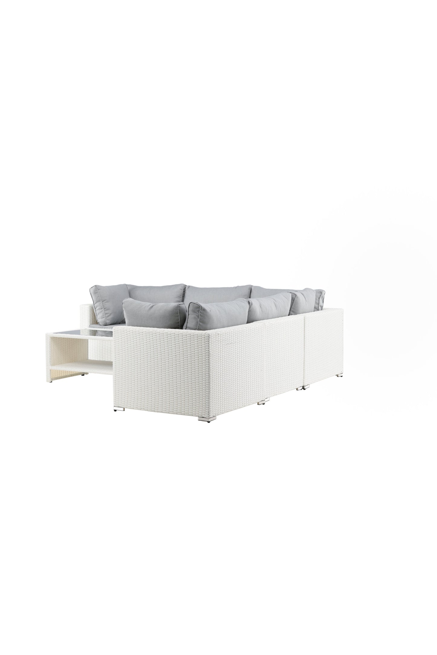 Amazon Hörnsoffgrupp – Bord: H:46 L:110 W:60 Soffa: D:87 H:65 W:249x249