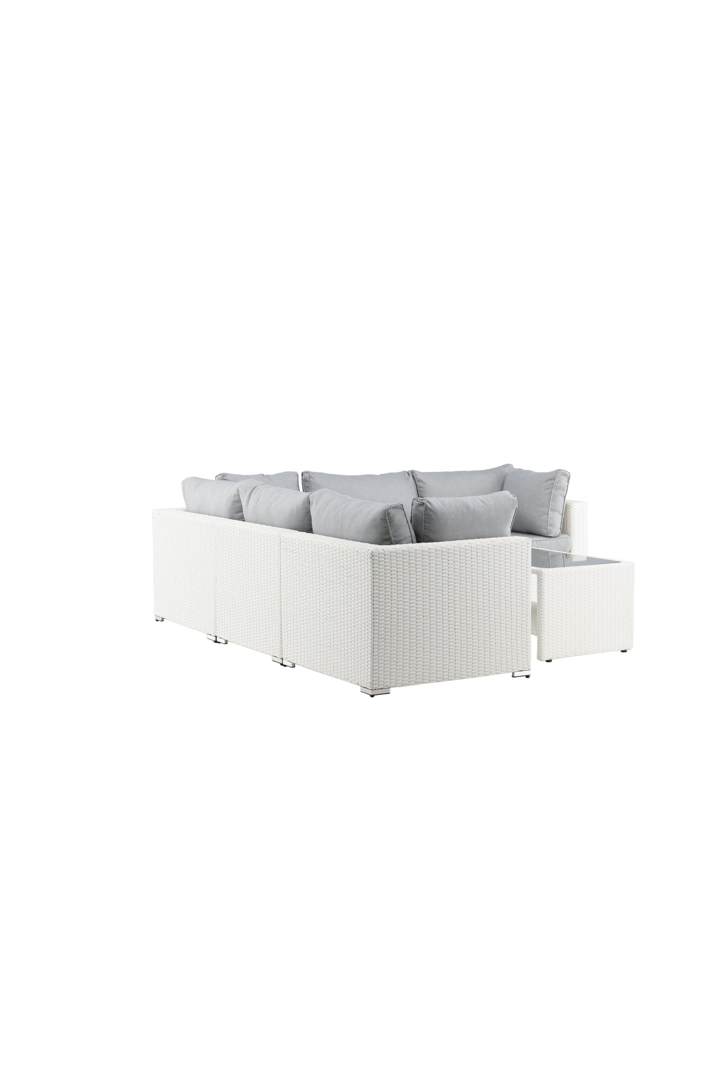 Amazon Hörnsoffgrupp – Bord: H:46 L:110 W:60 Soffa: D:87 H:65 W:249x249