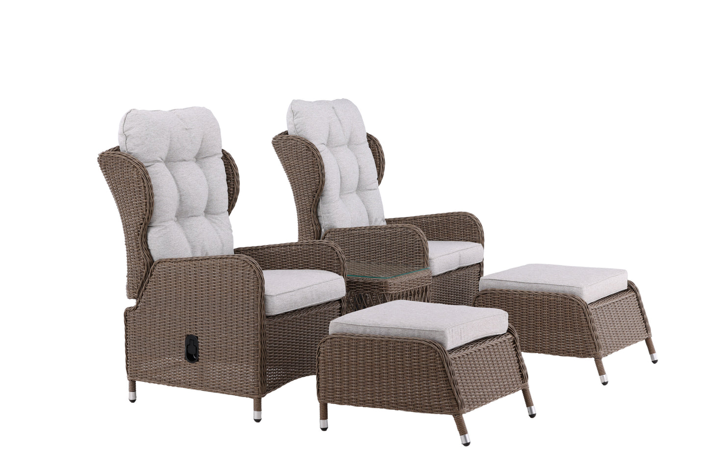 Washington Loungegrupp – Bord:H:46L:52W:41Stol:D:88H:103W:69Fotpuﬀ:D:67H:38W:67