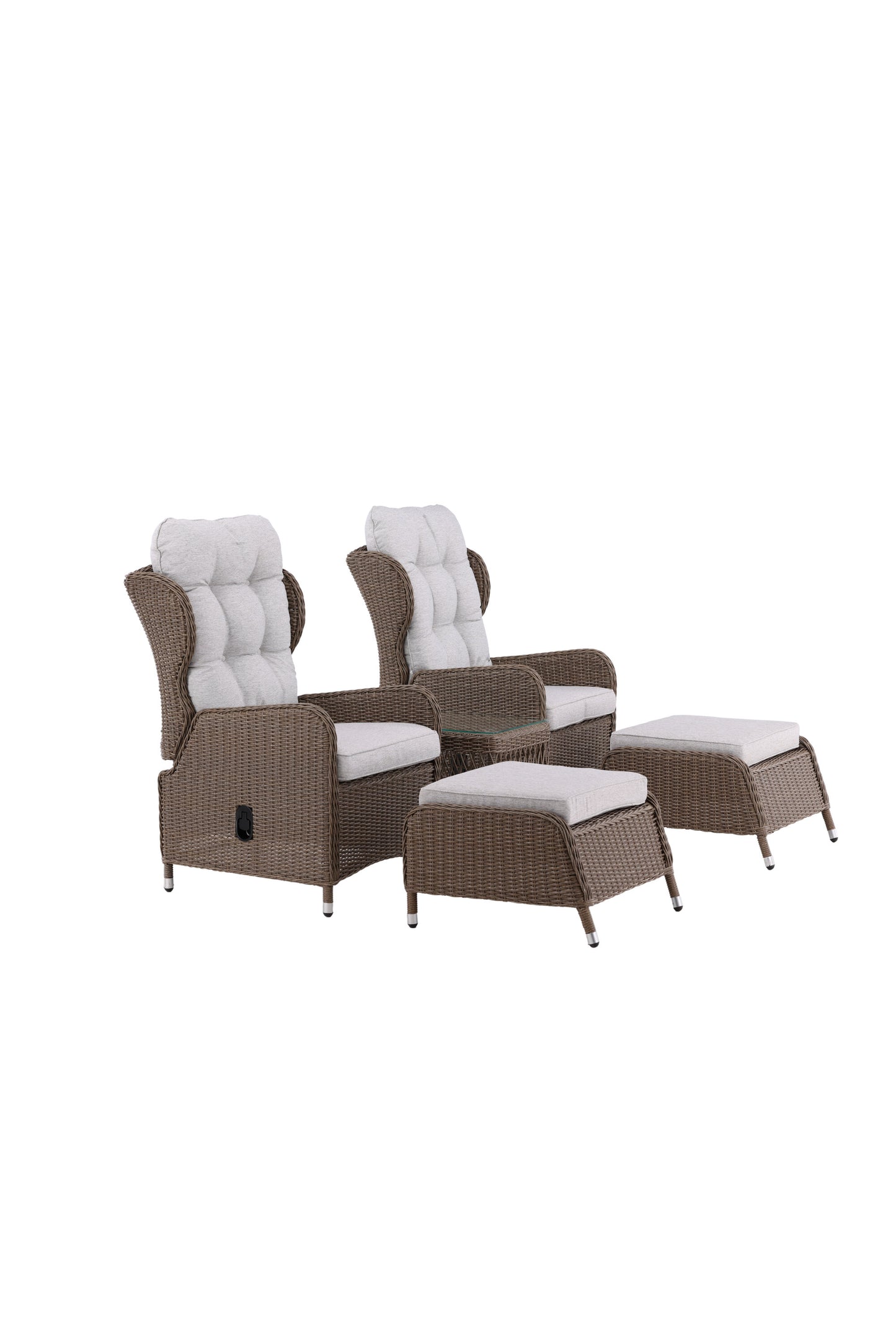 Washington Loungegrupp – Bord:H:46L:52W:41Stol:D:88H:103W:69Fotpuﬀ:D:67H:38W:67