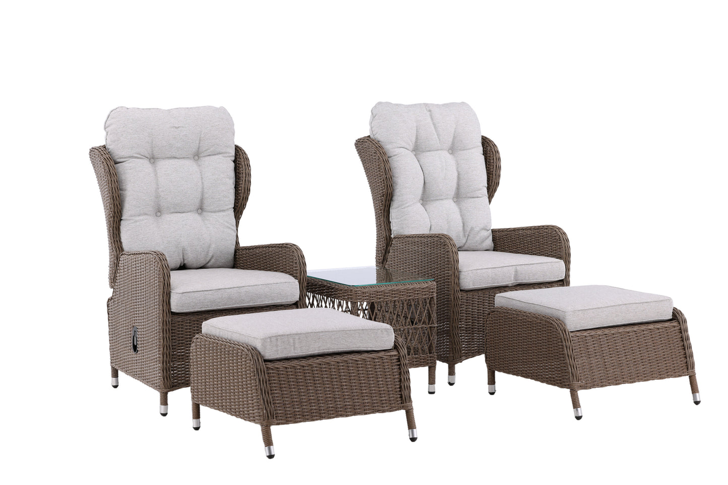Washington Loungegrupp – Bord:H:46L:52W:41Stol:D:88H:103W:69Fotpuﬀ:D:67H:38W:67