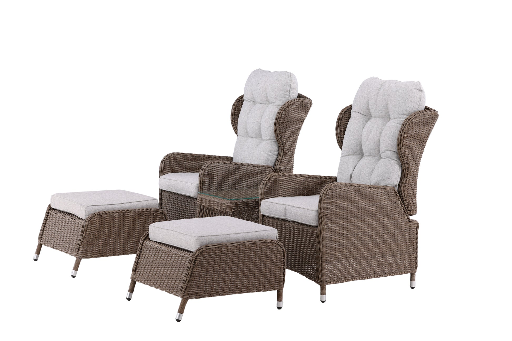 Washington Loungegrupp – Bord:H:46L:52W:41Stol:D:88H:103W:69Fotpuﬀ:D:67H:38W:67
