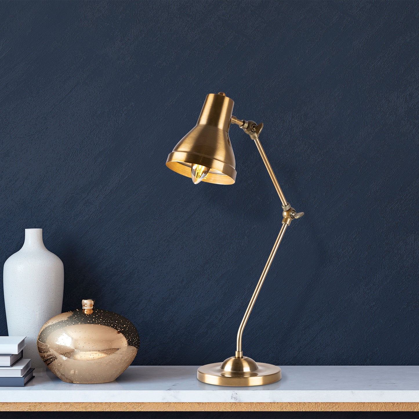 Mixed bordslampa 24 cm
