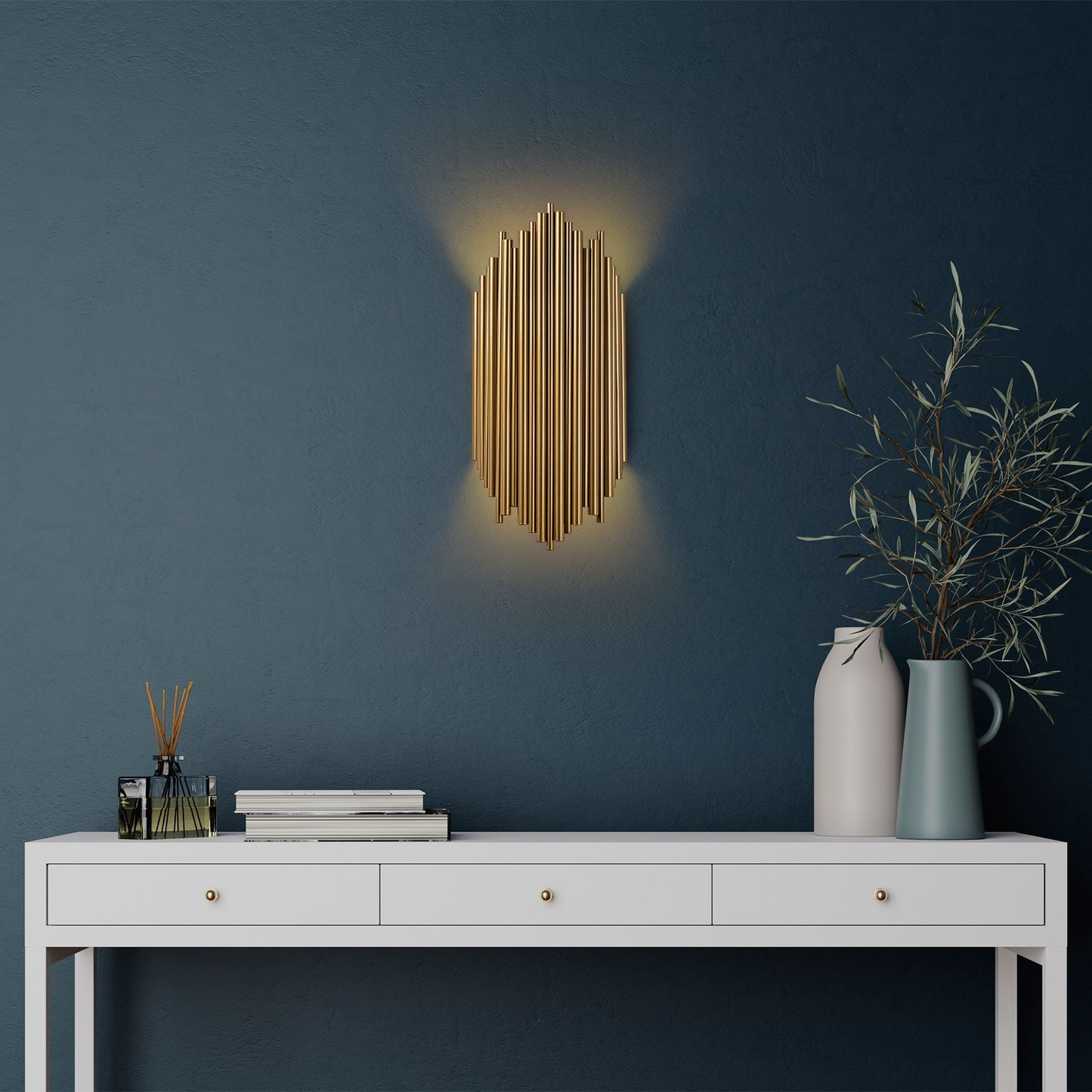 Kara vägglampa