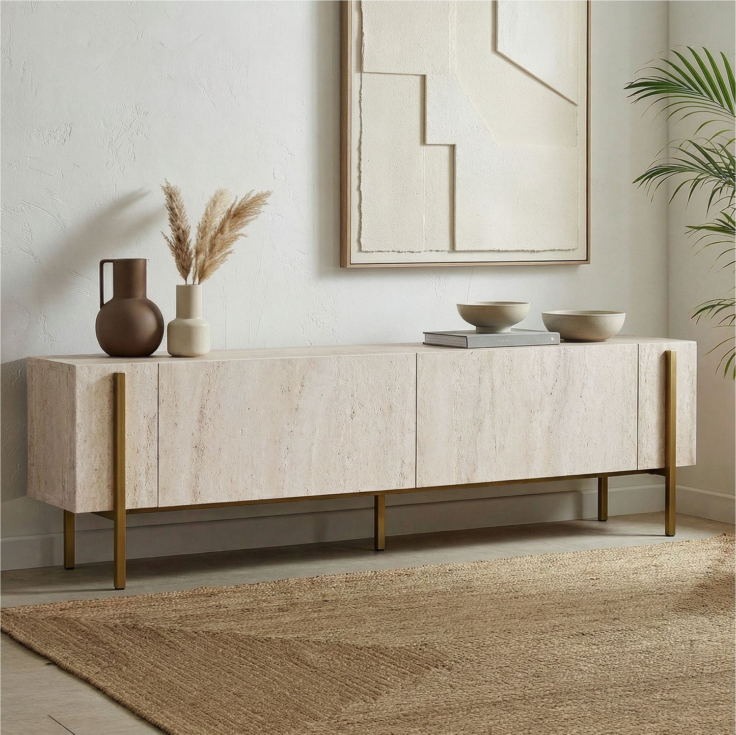 Nexus Tv-bänk- Olika ljusa färger