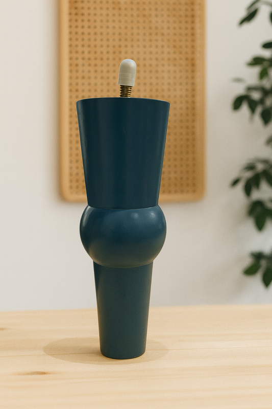 Ben för soffor och säng i blå