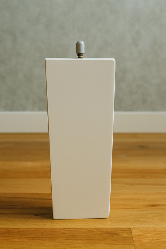 Ben för sängar och soffor i vit