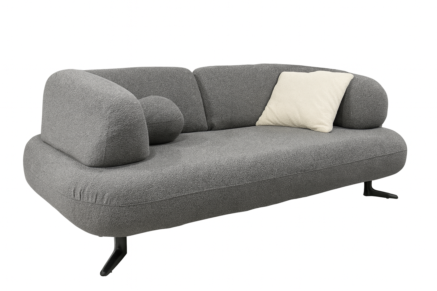 2 sits soffa i grå