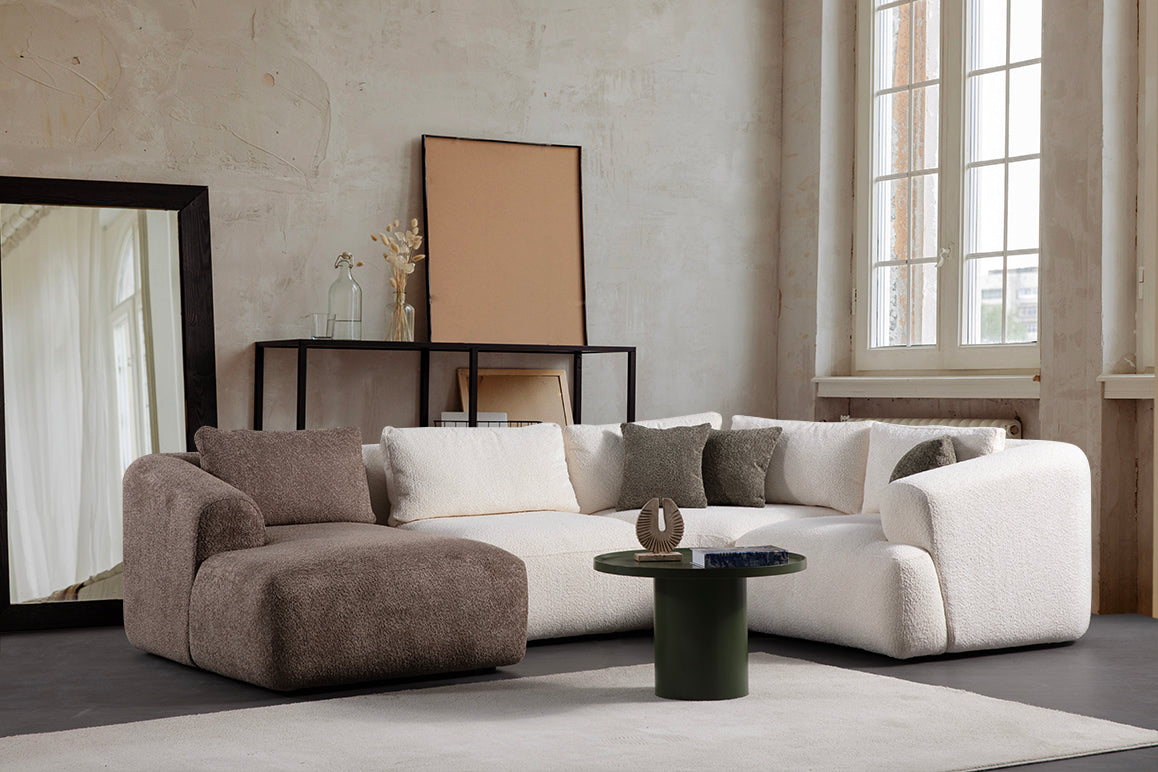 Soffserie Sofia – välj mellan 3-sits, hörnsoffa, modulsoffa och schäslongfåtölj