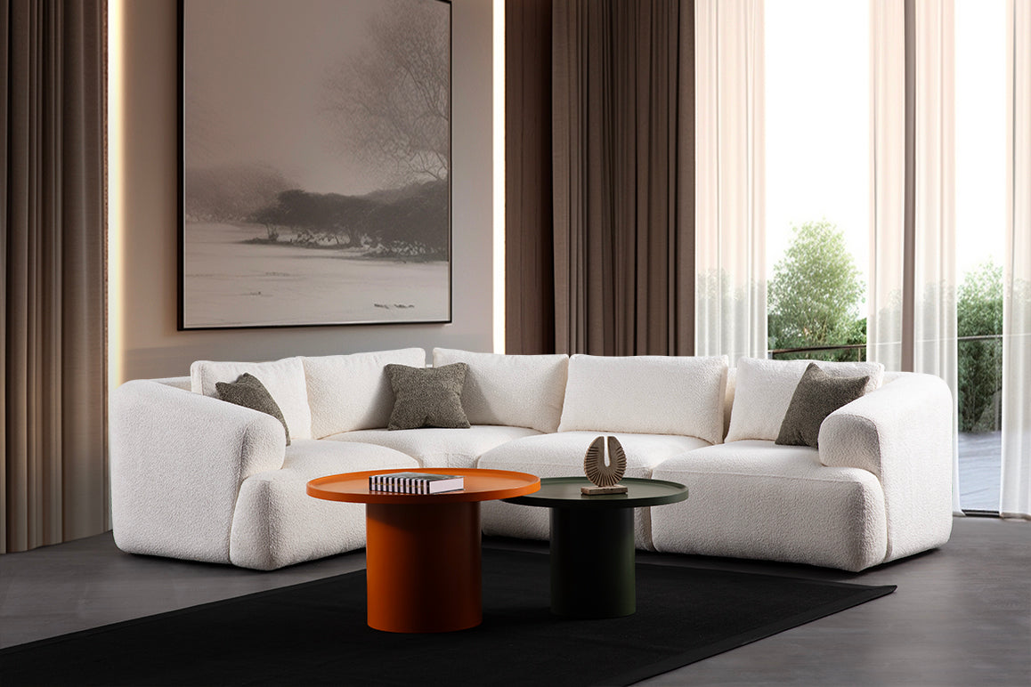 Soffserie Sofia – välj mellan 3-sits, hörnsoffa, modulsoffa och schäslongfåtölj