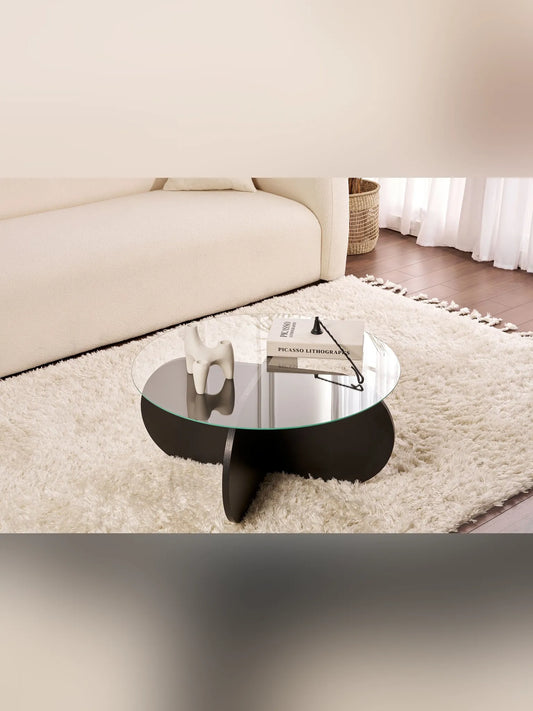 Aeris Soffbord 75 cm - Wood Black, Fume