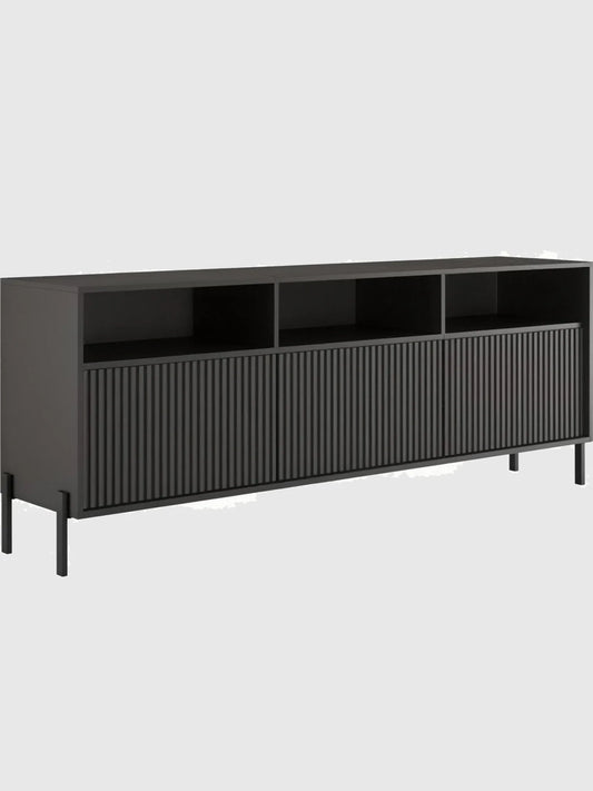 Skänk - Svart - B 180 cm