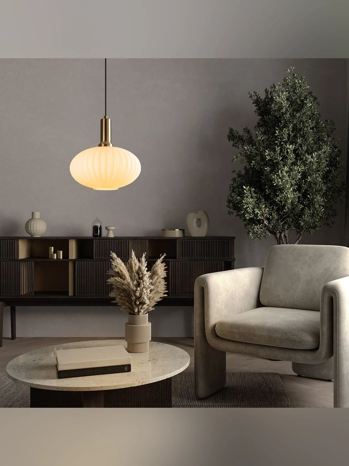Asker taklampa 30 x 30 x 118 cm