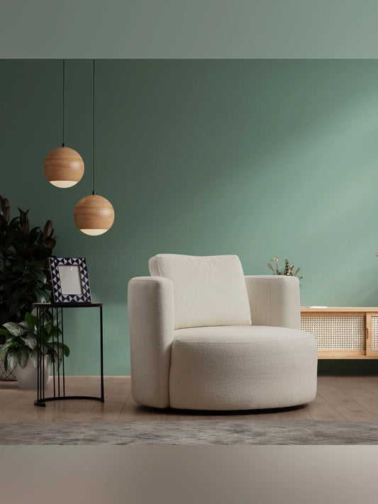 Asos Cream fåtölj