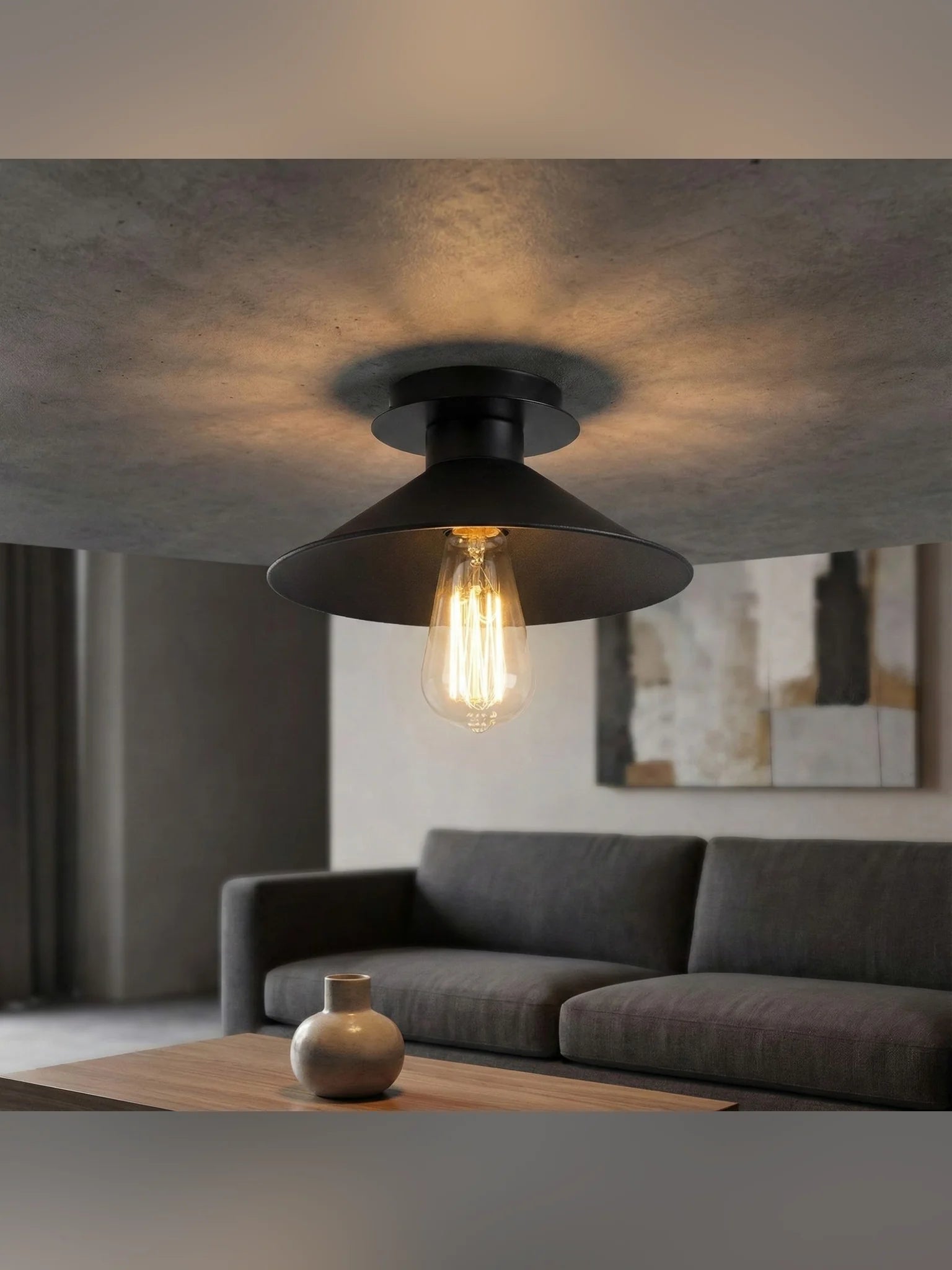 Berceste taklampa 24 cm