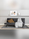 Bodil Sofabed - Black / Dark Grey Velvet