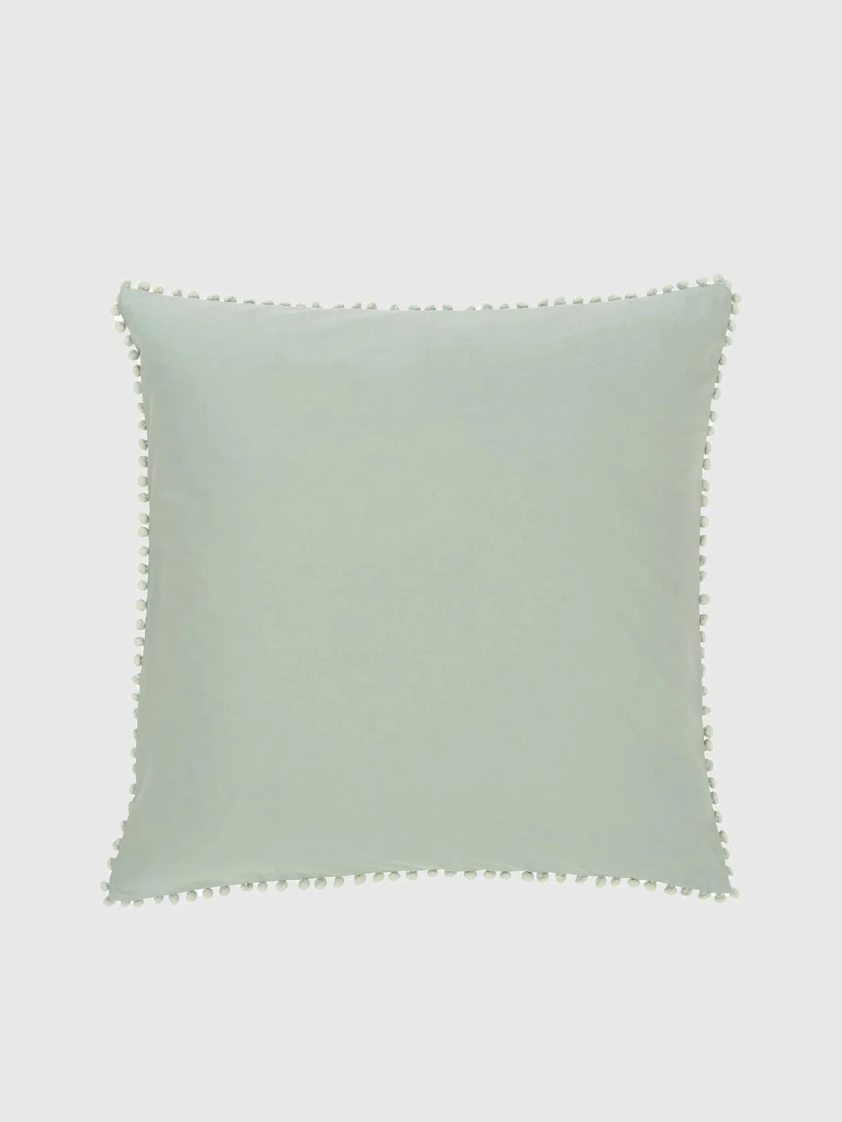 Bommy percale örngott med pompoms, 2 st