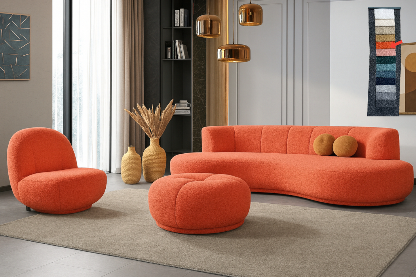 Carbon – Designsoffa - Teddy