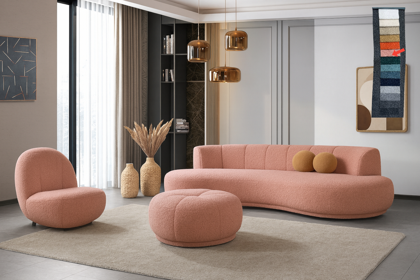 Carbon – Designsoffa - Teddy