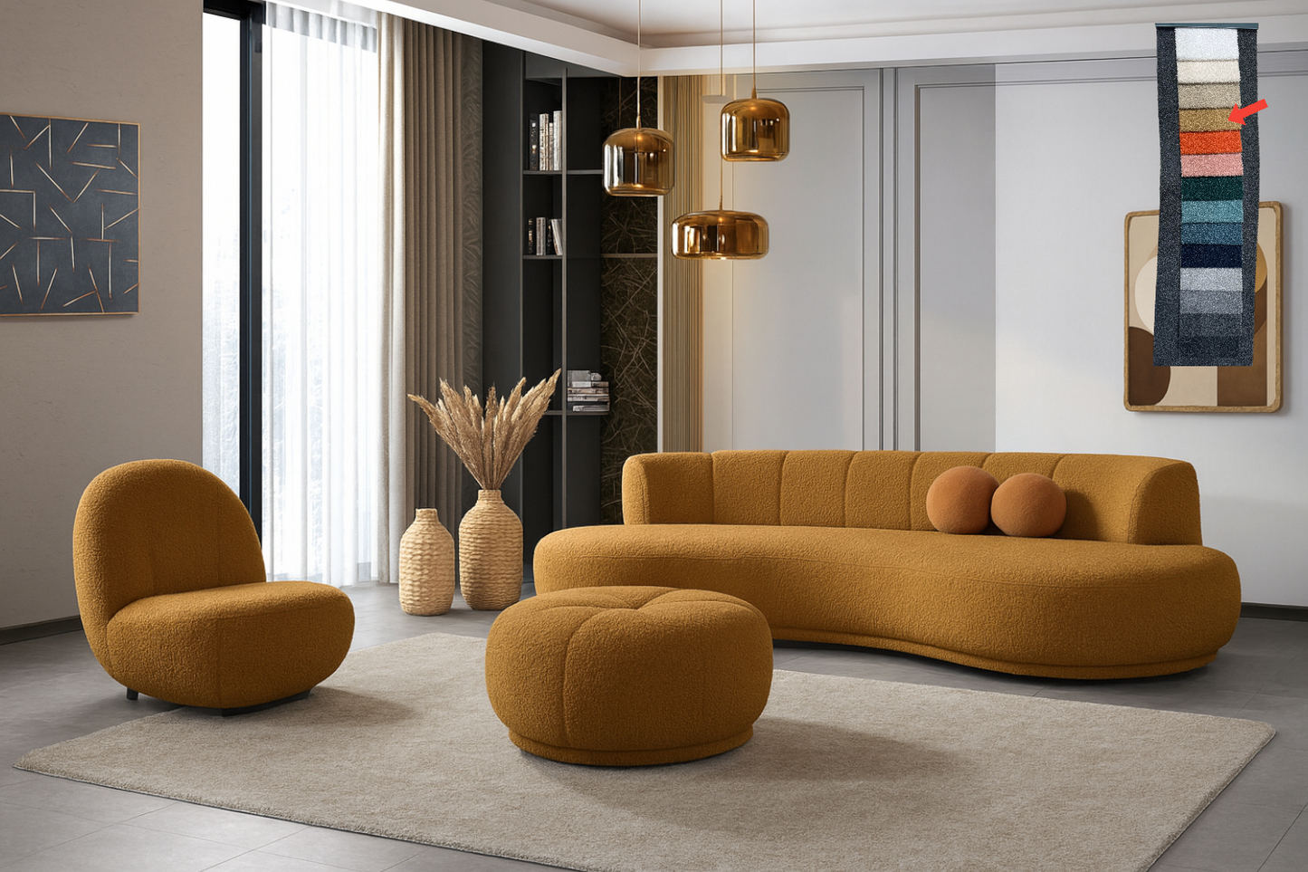 Carbon – Designsoffa - Teddy