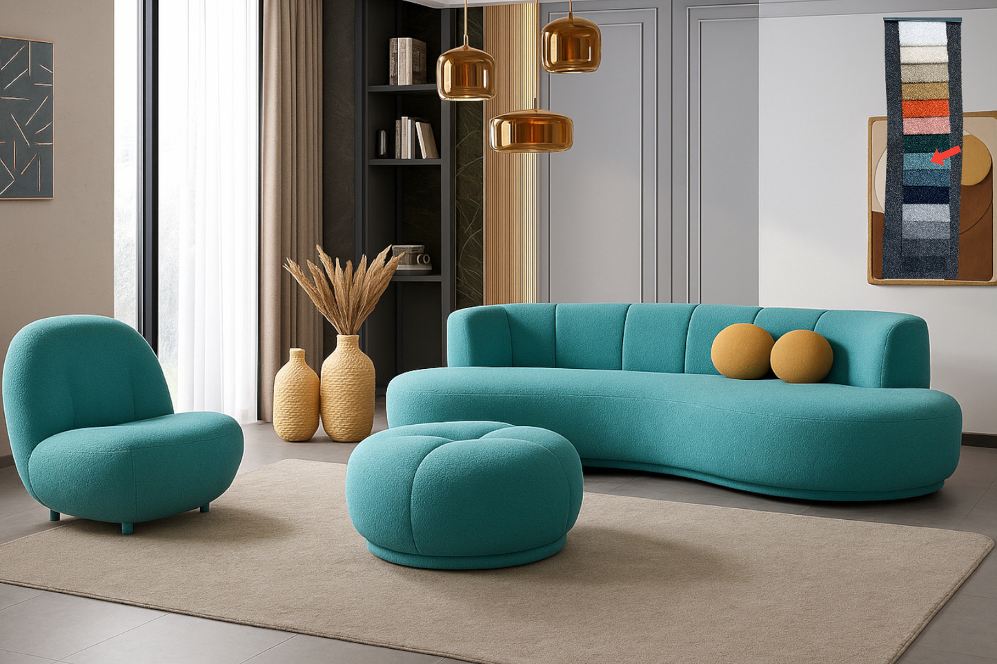 Carbon – Designsoffa - Teddy