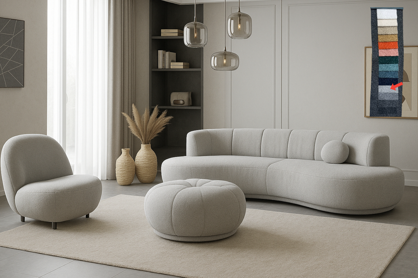 Carbon – Designsoffa - Teddy