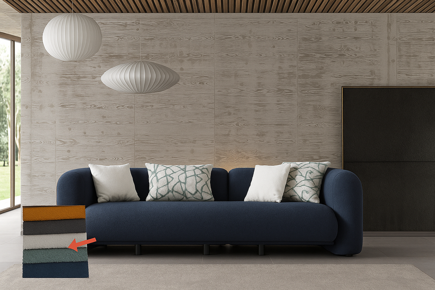 Soffserie Luna – Välj mellan 4-sits, 3-sits eller fåtölj