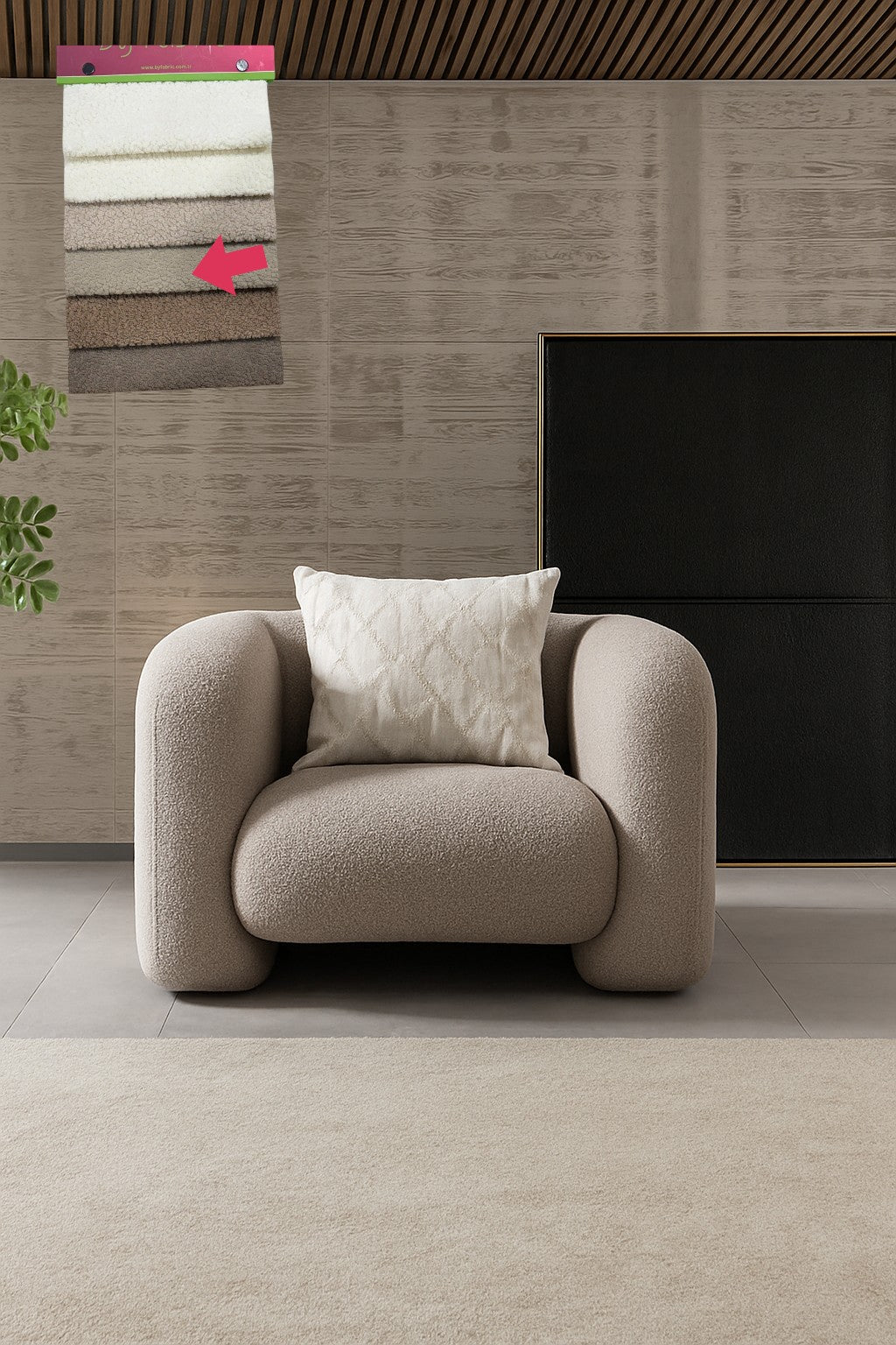 Soffserie Luna – Välj mellan 4-sits, 3-sits eller fåtölj