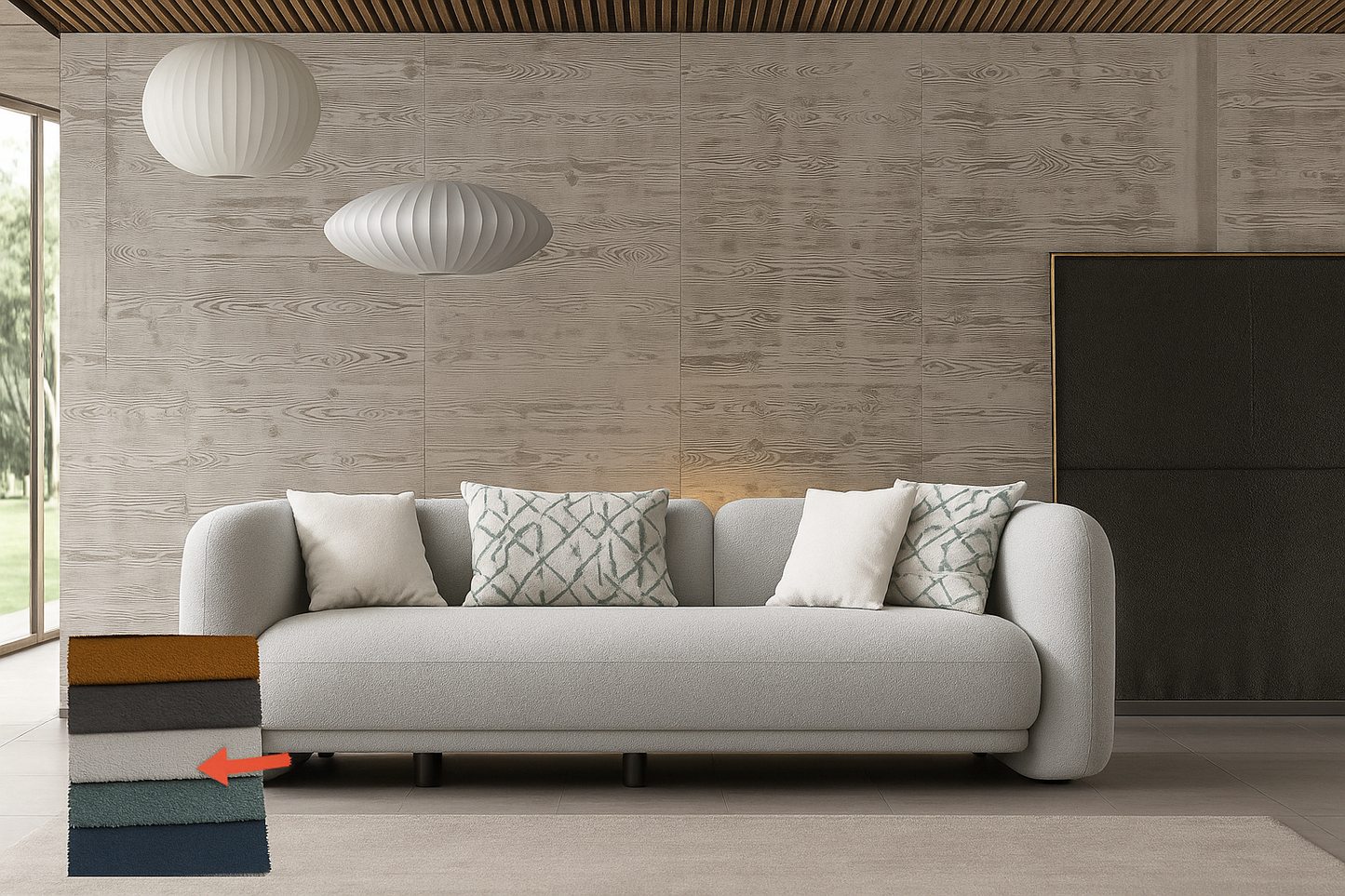 Soffserie Luna – Välj mellan 4-sits, 3-sits eller fåtölj